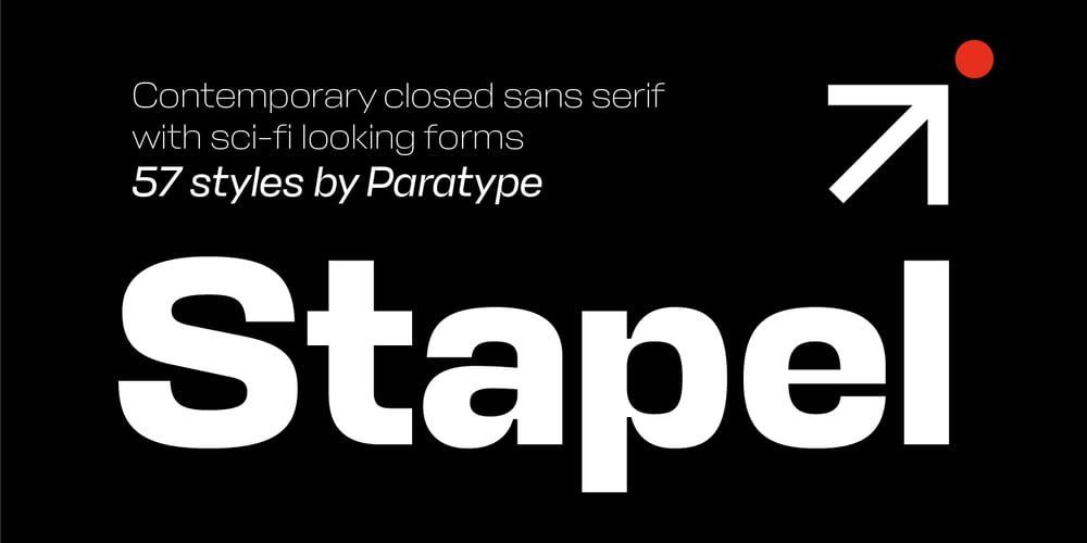 Stapel font