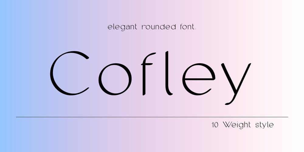 Cofley font