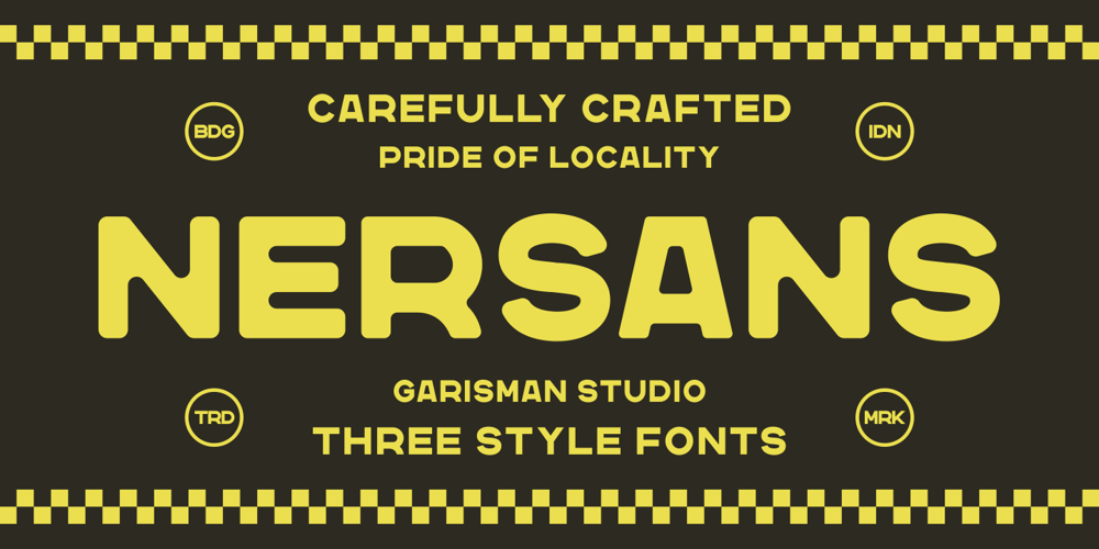 Nersans font