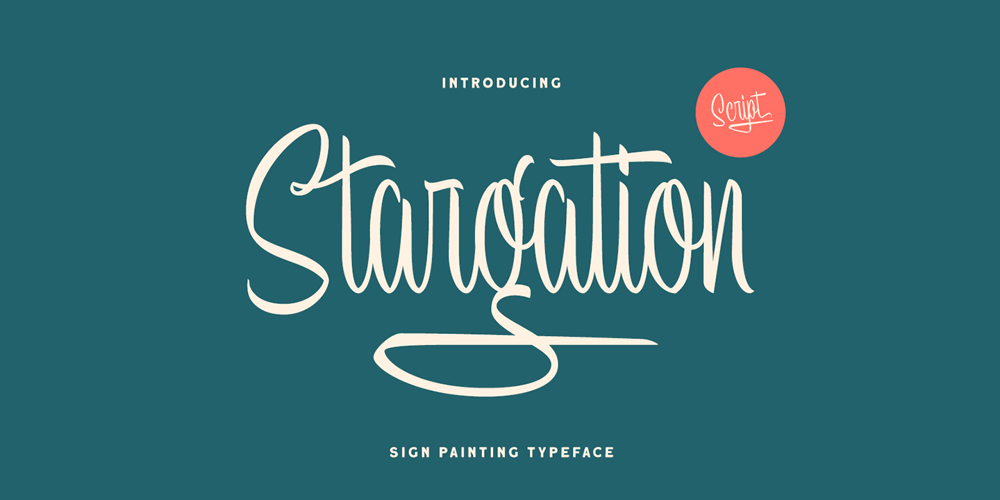 Stargation font