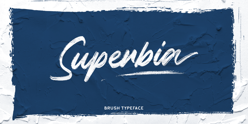 Superbia font