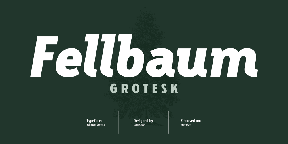 Fellbaum Grotesk font