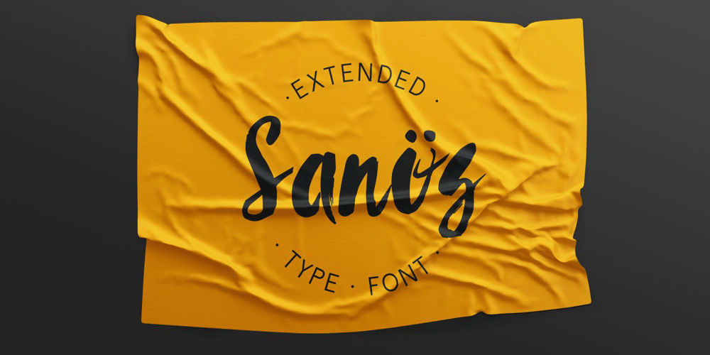 Sanos Extended font