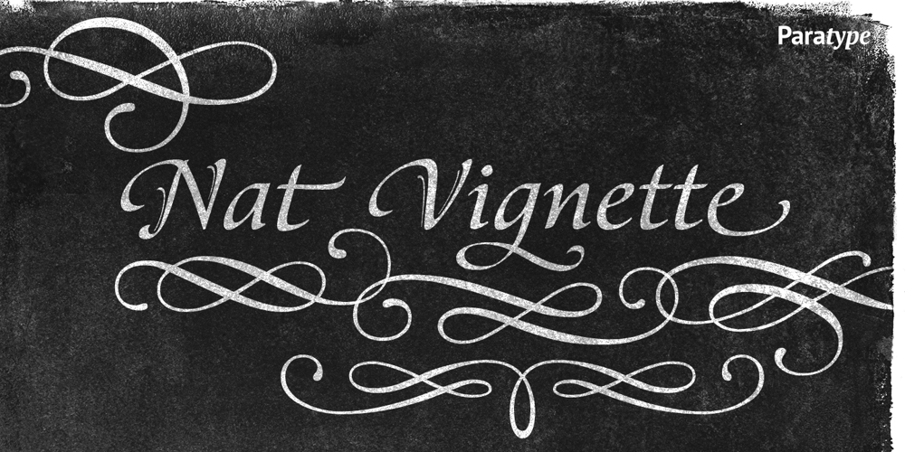 Nat Vignette font