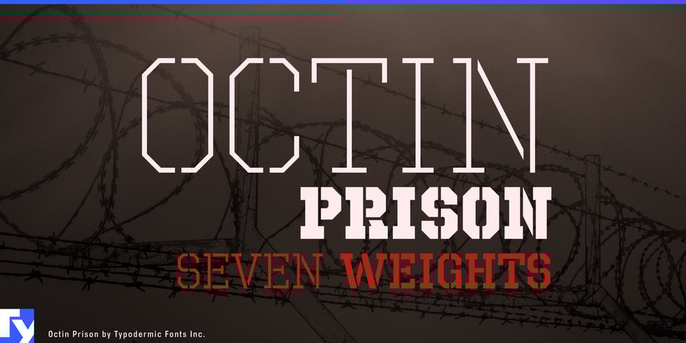 Octin Prison font