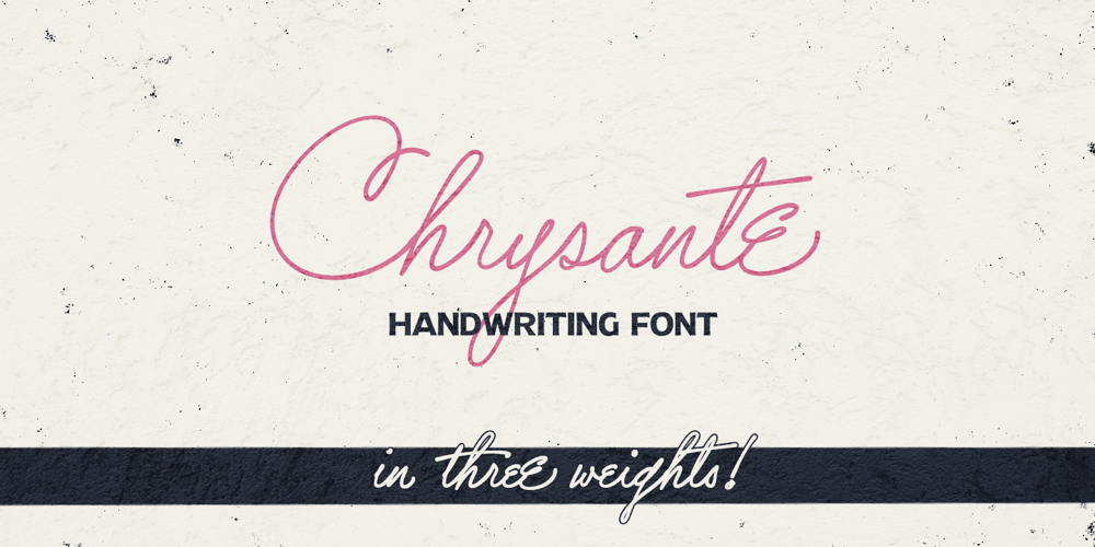 Chrysante font
