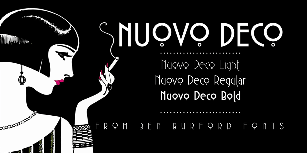 Nuovo Deco font