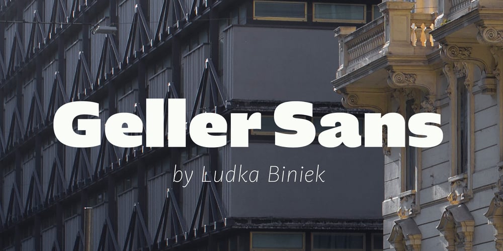 Geller Sans font