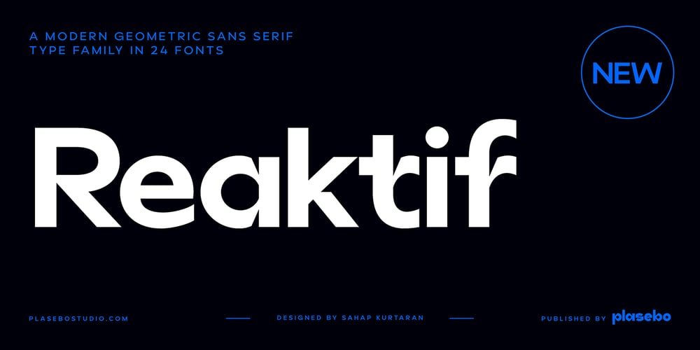 Reaktif font
