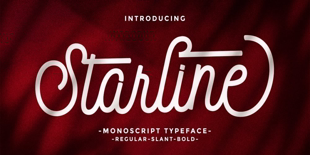 Starline font
