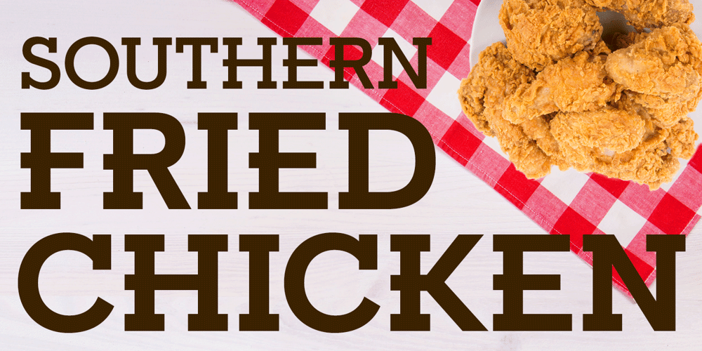 Fried Chicken font