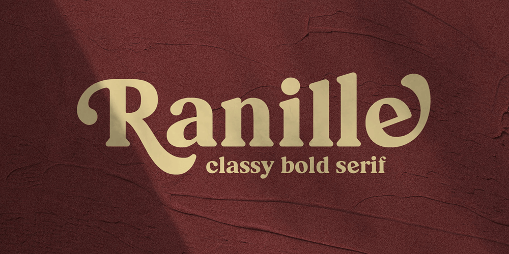 Ranille font