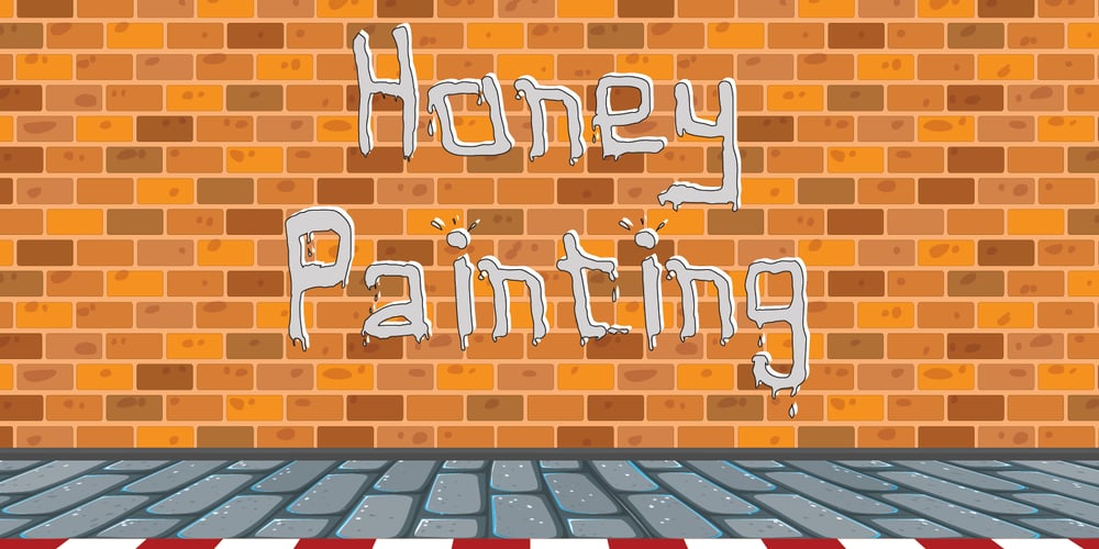 Honey Painting font