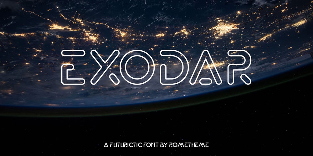 Exodar font