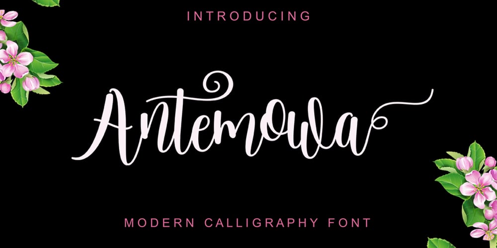 Antemowa font
