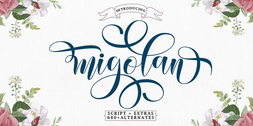 Migolan Script font