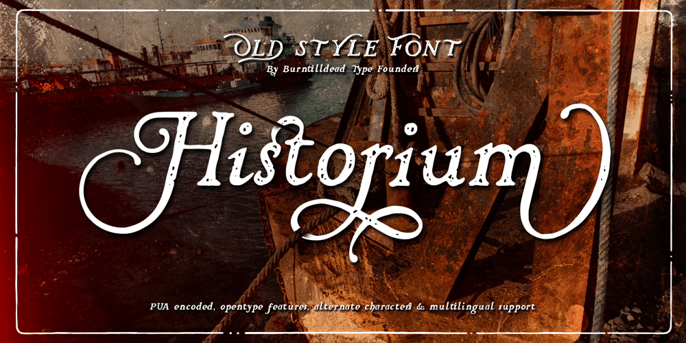 Historium font