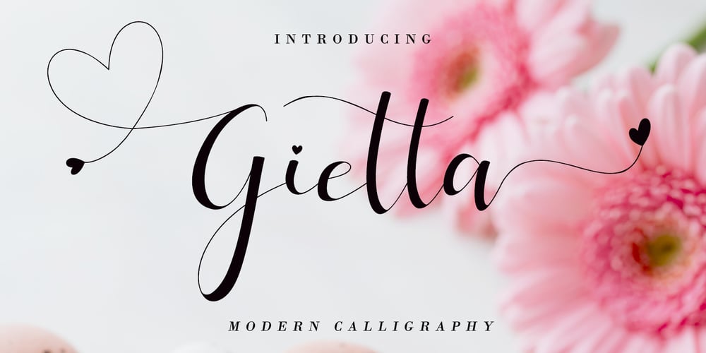 Gietta font