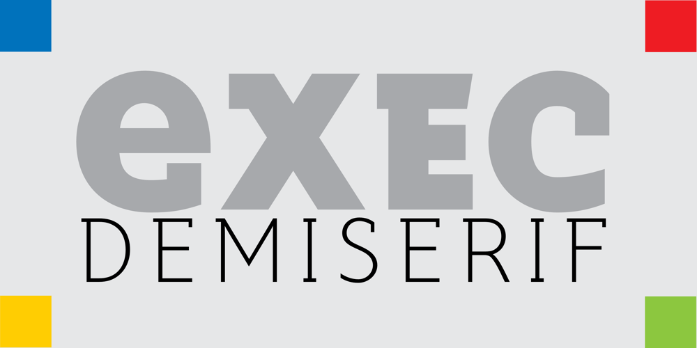 Exec Demiserif font