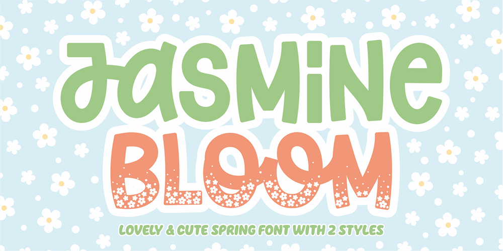 Jasmine Bloom font