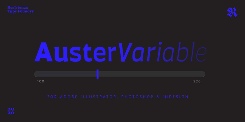 Auster Variable font