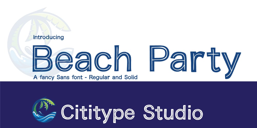 Beach Party font