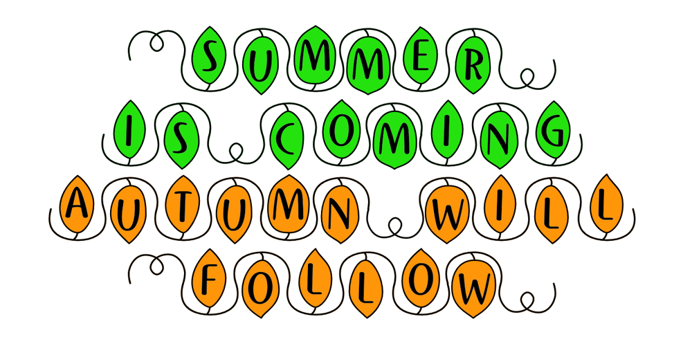 Vinetters font