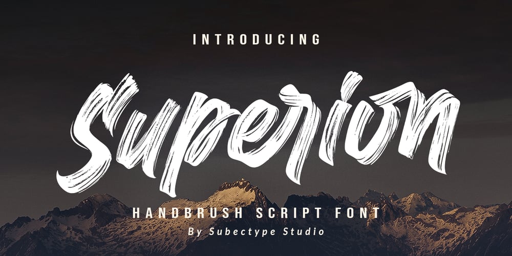 Superion font