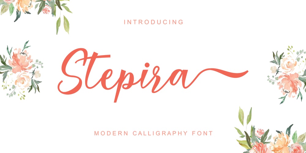 Stepira font