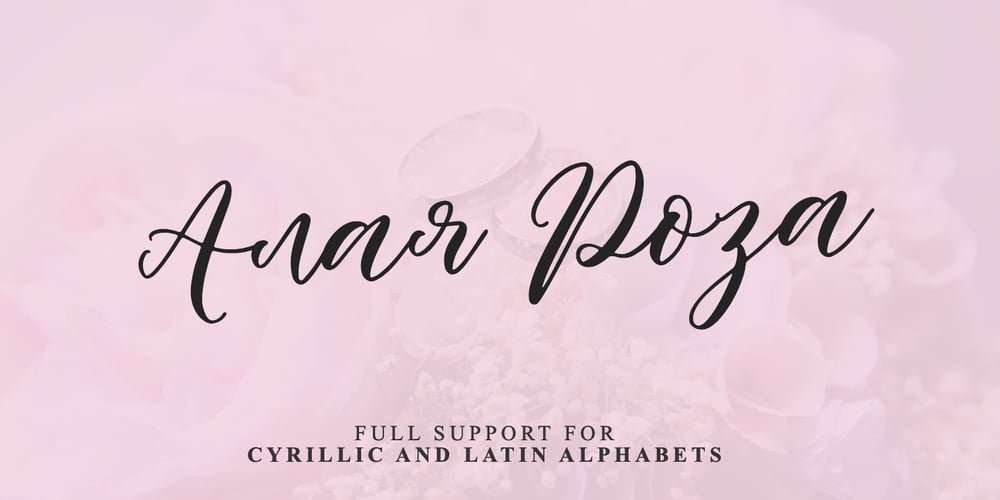 Alaya Roza font
