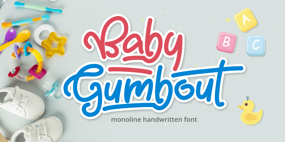 Baby Gumbout font