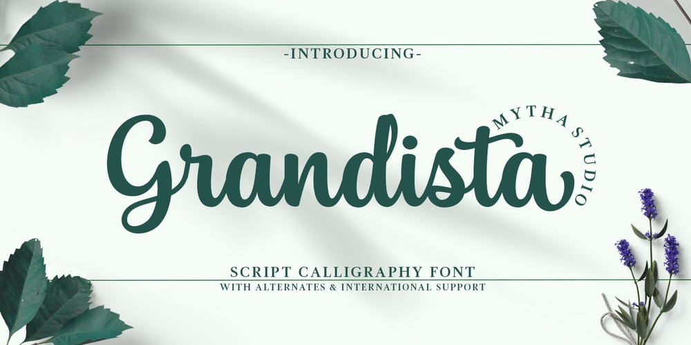 Grandista font