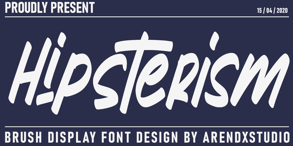 Hipsterism font