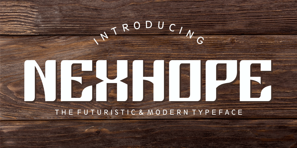 Nexhope font