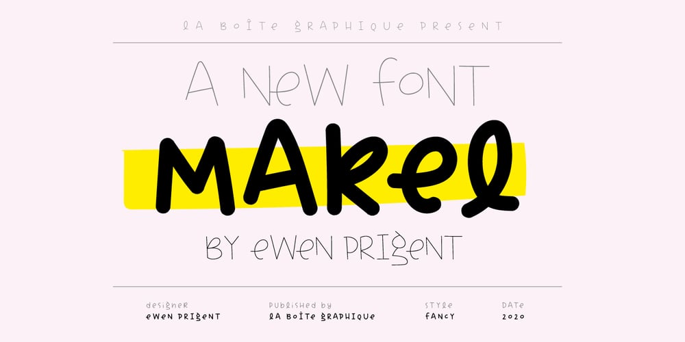 Makel font