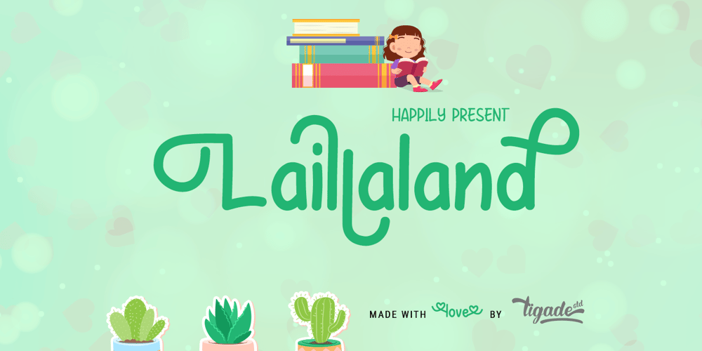 Laillaland font