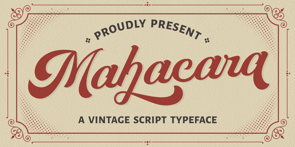 Mahacara font