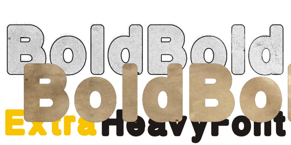 BoldBold font