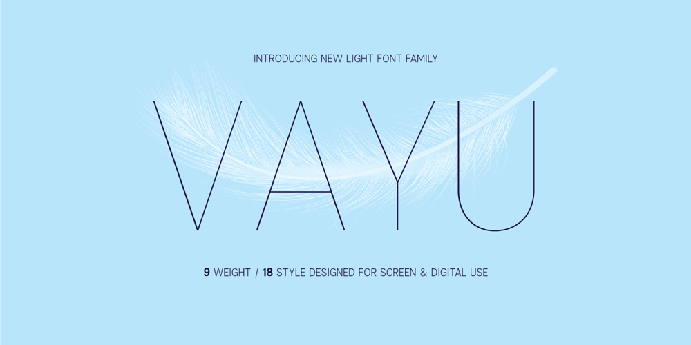 Vayu Sans font