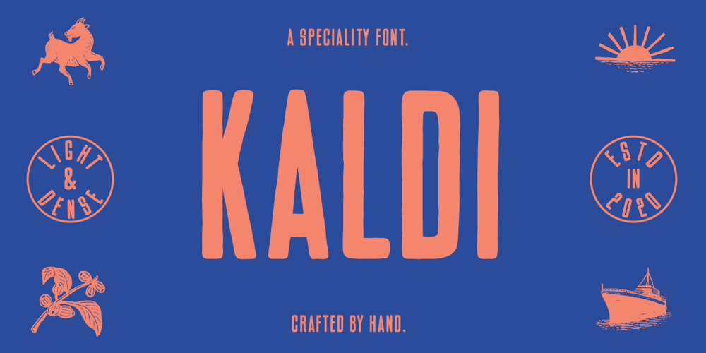 Kaldi font