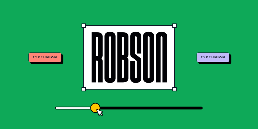 Robson font