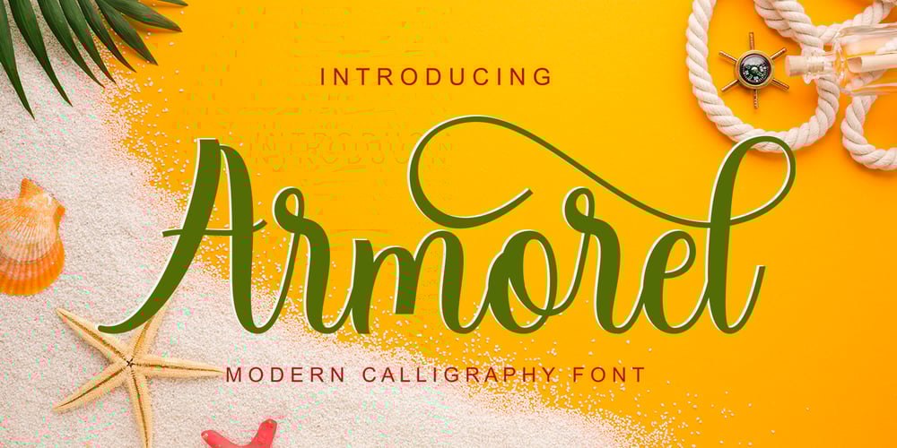Armorel Script font