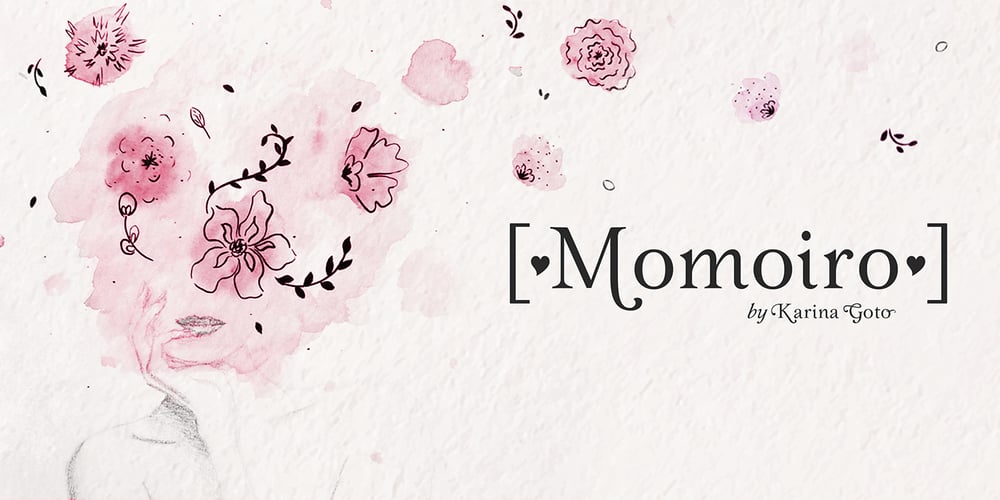 Momoiro font