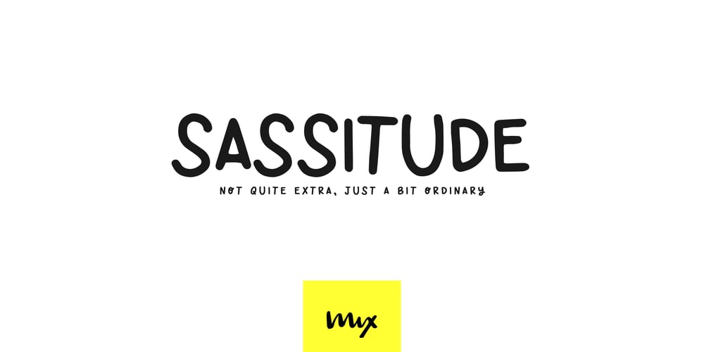 Sassitude font