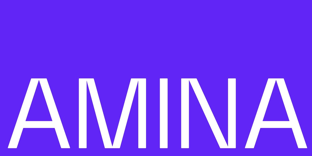 Amina font