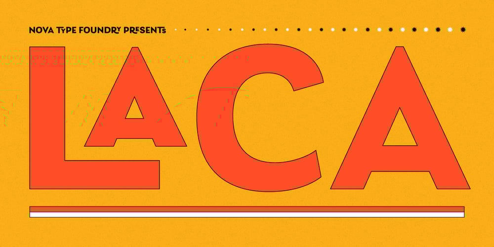 Laca font