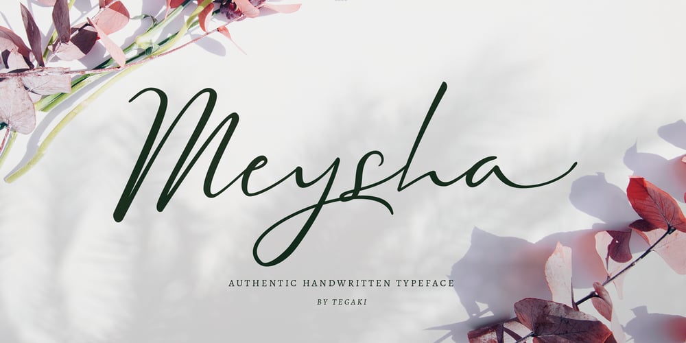 Meysha font