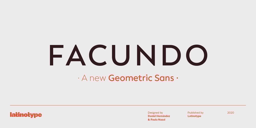 Facundo font