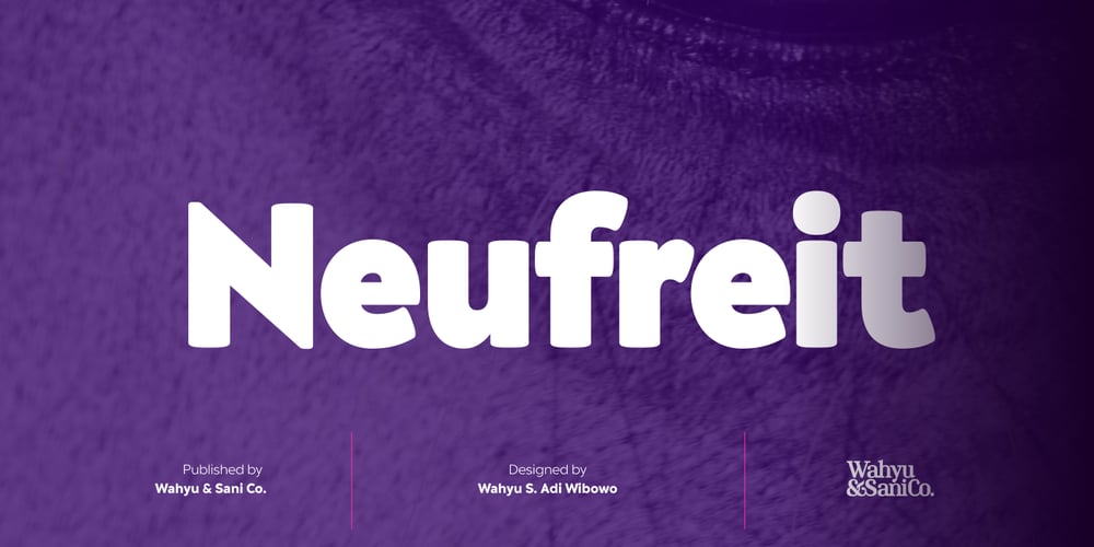 Neufreit font