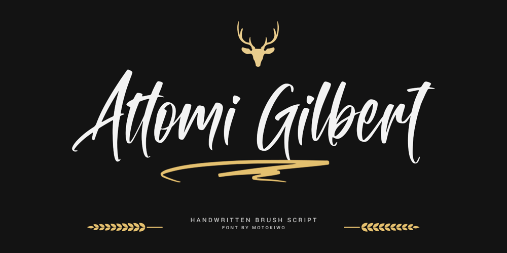 Attomi Gilbert font